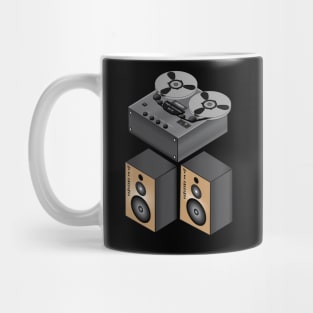 tape recorder Mug